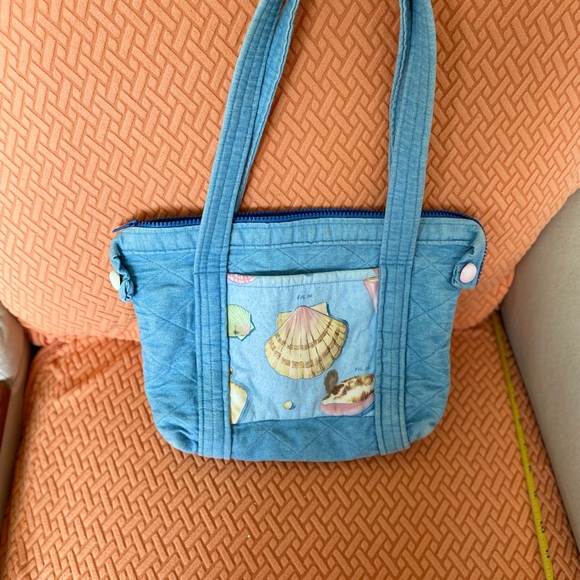 Ladies beach design shoulder bag - Picture 2 of 6